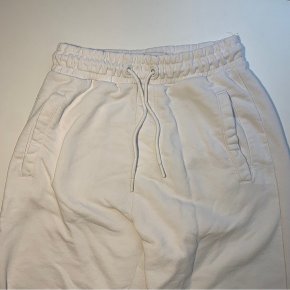 zara white sweatpants (size s) - Picture 2 of 5
